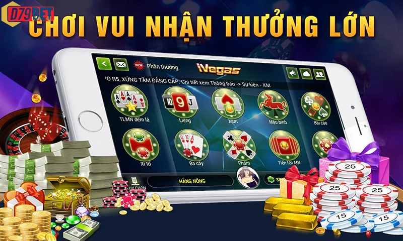 Hình ảnh giao diện trực quan của Game bài KM trên D79bet